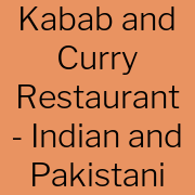 Kabab & Curry Restaurant & Grill