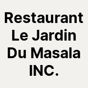 Restaurant le Jardin du Masala restaurant