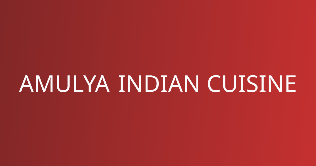 Amulya Indian Cuisine
