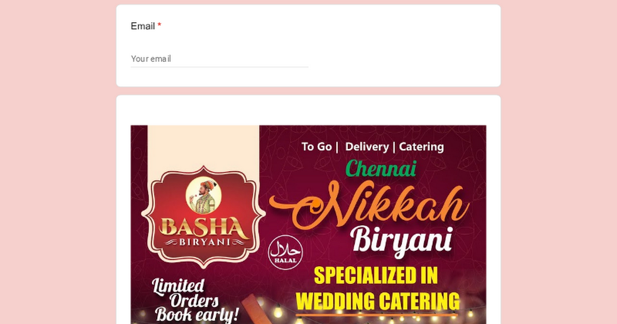 Basha Biryani