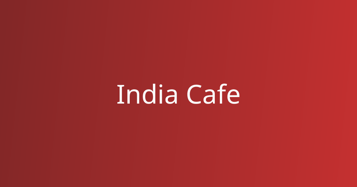 India Cafe