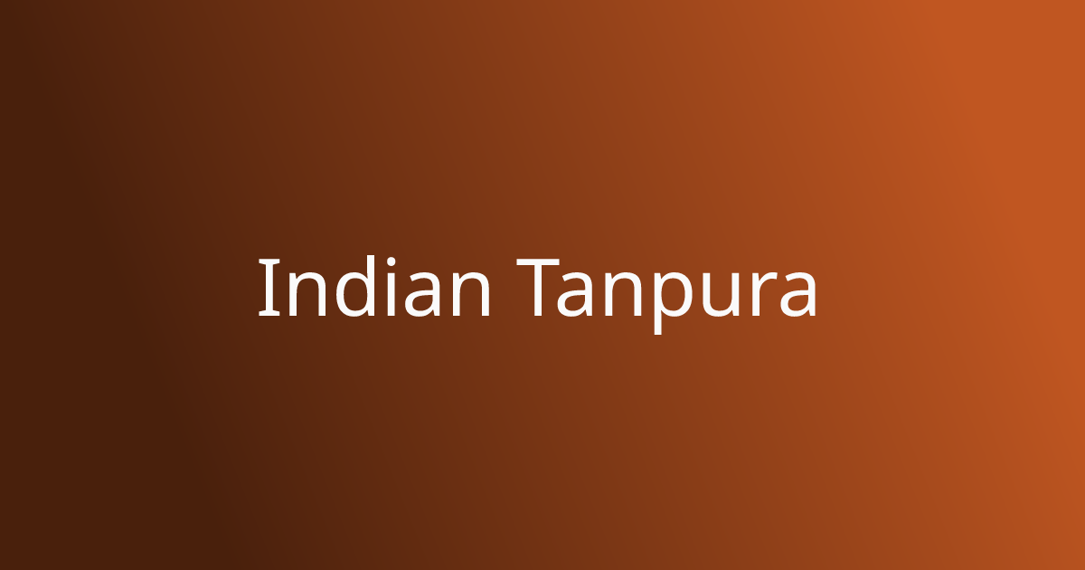 Indian Tanpura