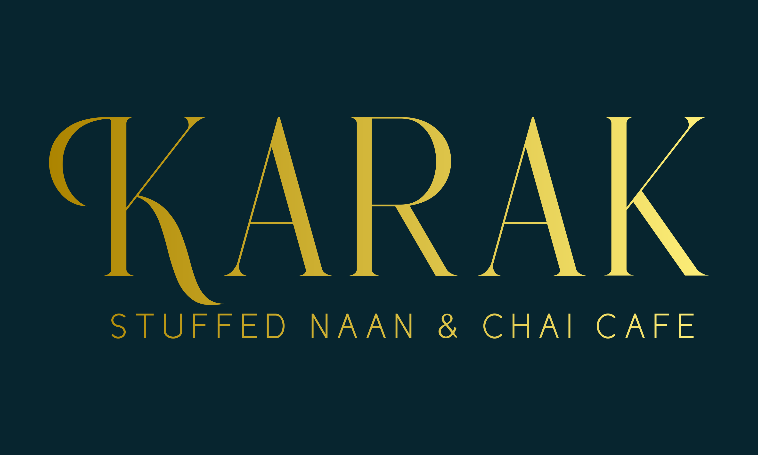 Karak Stuffed Naan & Chai Cafe
