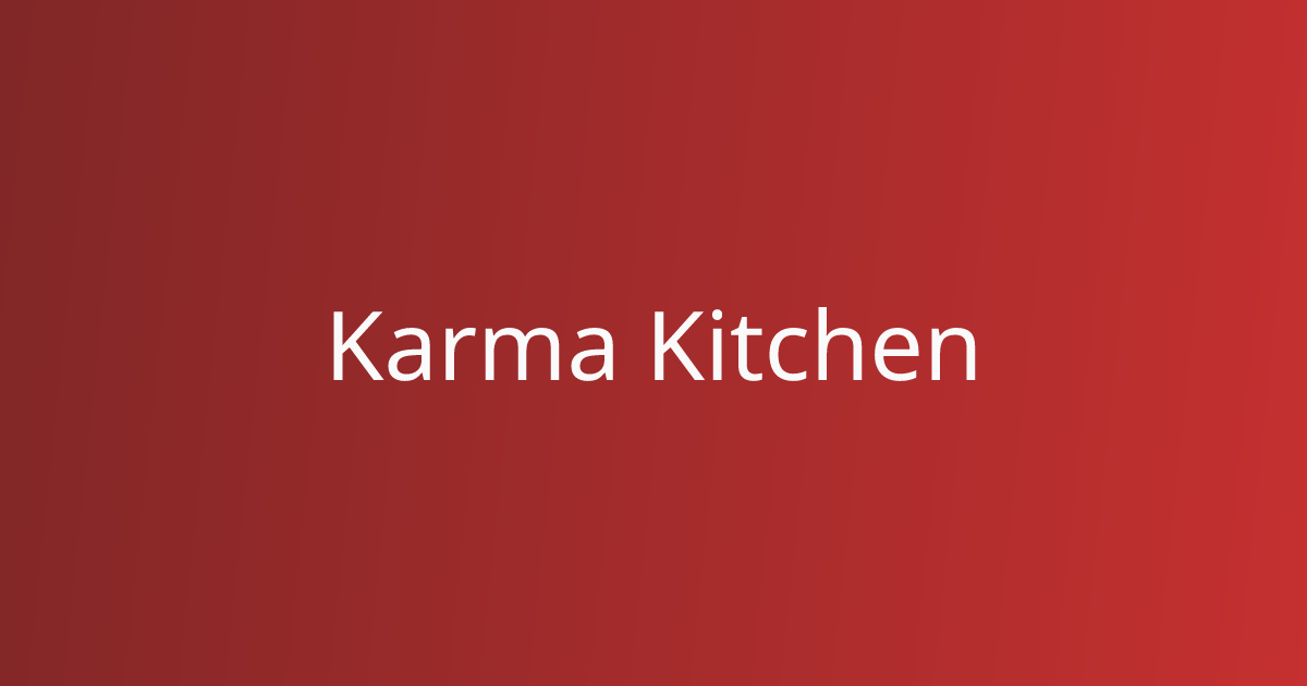 Karma Kitchen