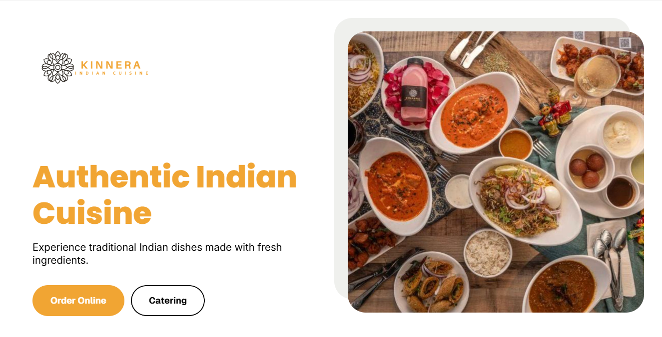 Kinnera Indian Cuisine restaurant