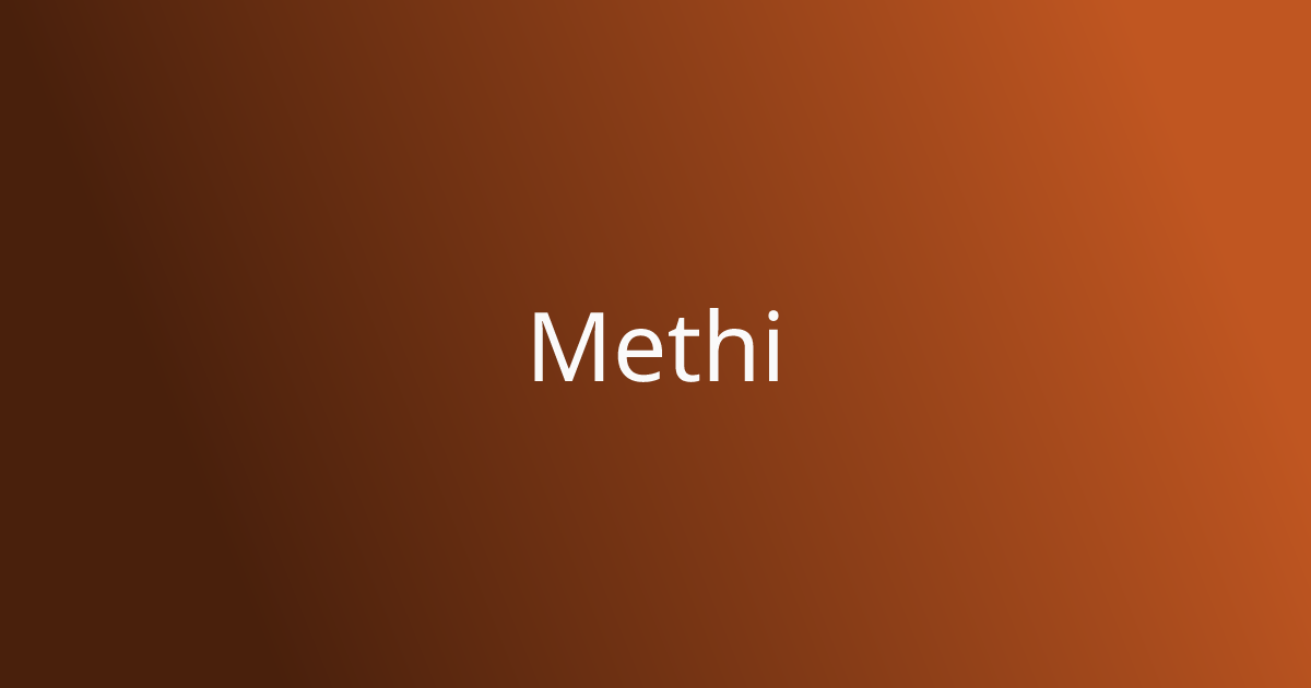 Methi