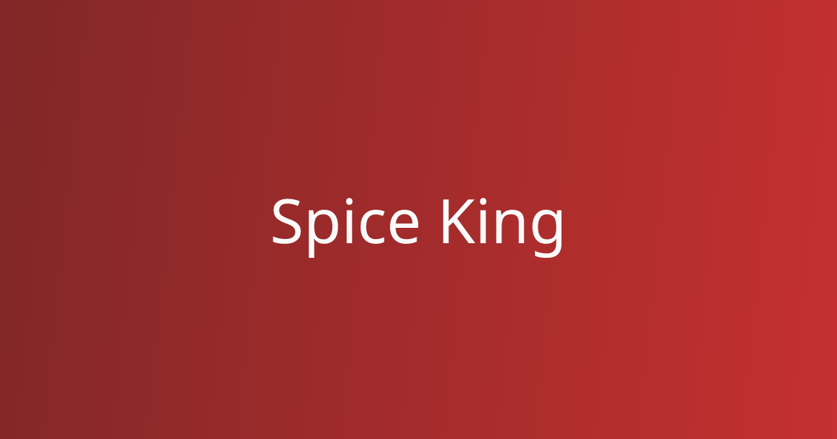 Spice King Seattle
